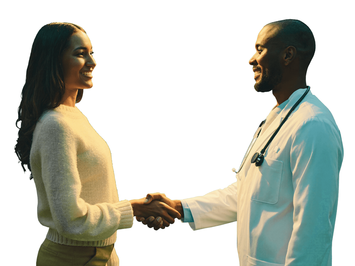 A member greeting her telehealth clinician